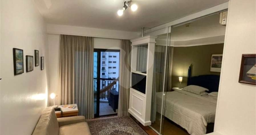 Flat com 1 quarto à venda na Avenida Jandira, 501, Moema, São Paulo