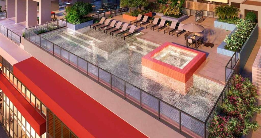 Studio de 24m² muito bem localizado ainda em obras com previsão de entrega em set/2025.