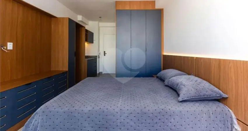 Lindo studio à venda 25m² na vila olímpia – andar alto com vista incrível!