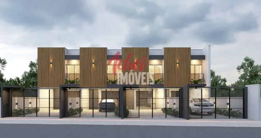 Sobrado geminado com 3 quartos  à venda, 100.37 m2 por r$574000.00  - iririu - joinville/sc