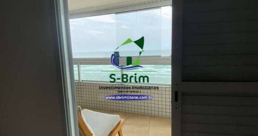 Apartamento frente o mar - 160m² - Aviação - Praia grande - R$1.250.000