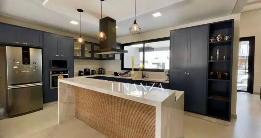 Casa com 3 dormitórios à venda, 200 m² por r$ 1.590.000,00 - condomínio jardins di roma - indaiatuba/sp