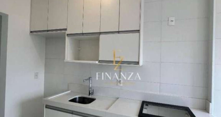 Apartamento com 3 dormitórios para alugar, 65 m² por R$ 3.277,00/mês - Jardim Santiago - Indaiatuba/SP
