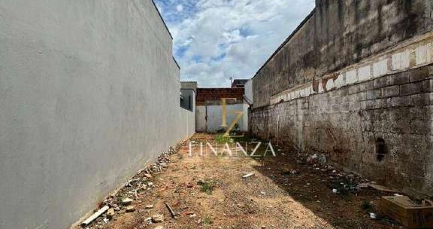 Terreno à venda, 125 m² por R$ 220.000,00 - Jardim Morada do Sol - Indaiatuba/SP