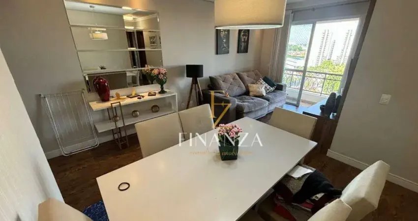 Apartamento no centro com 110 m2, 3 dorm, 1 suíte e 1 vaga, Jardim Pau Preto, Indaiatuba - SP