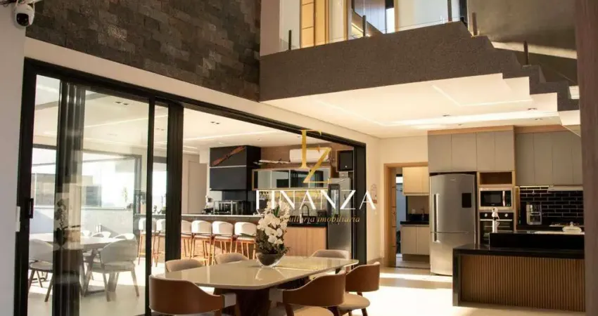 Sobrado com 4 suítes à venda, 343 m² por r$ 3.700.000 - jardim residencial dona maria josé - indaiatuba/sp