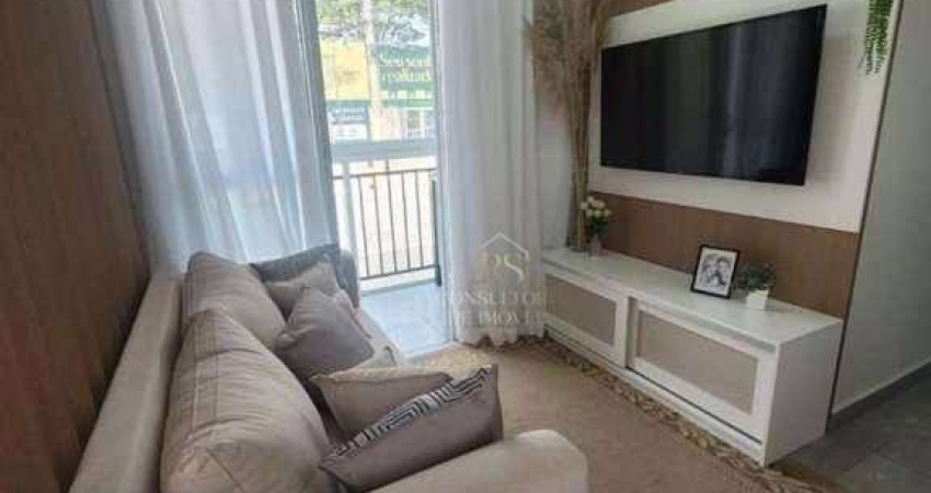 Apartamento com 2 dormitórios à venda, 49 m² por R$ 279.990,00 - Fazenda Aya - Suzano/SP