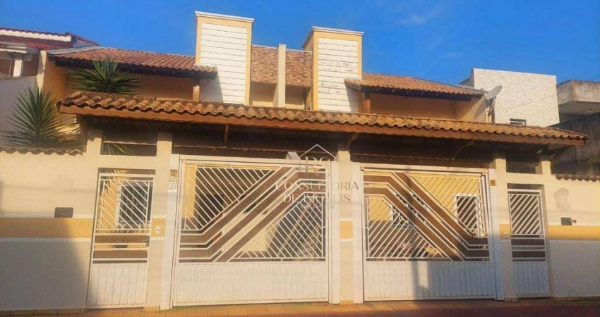 Sobrado com 3 quartos, 138 m², à venda por R$ 550.000 - Jardim Márcia - Suzano/SP