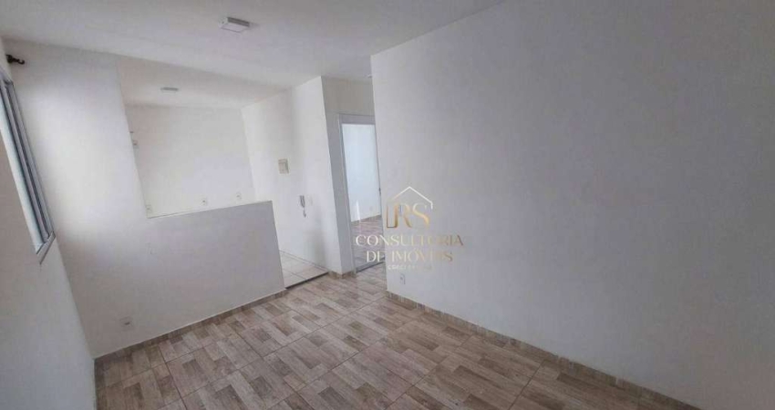Apartamento com 2 dormitórios à venda, 44 m² por R$ 190.000 - Vila Colorado - Suzano/SP