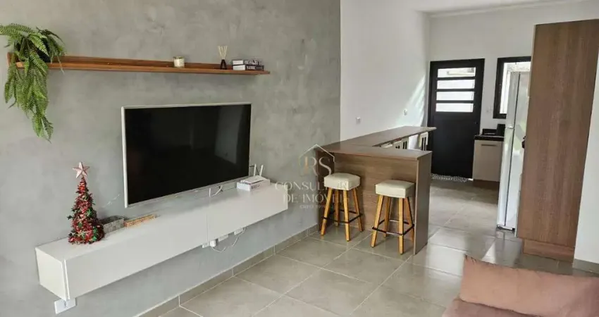 Casa com 2 dormitórios à venda, 74 m² por r$ 430.000,00 - jardim são fernando - itanhaém/sp
