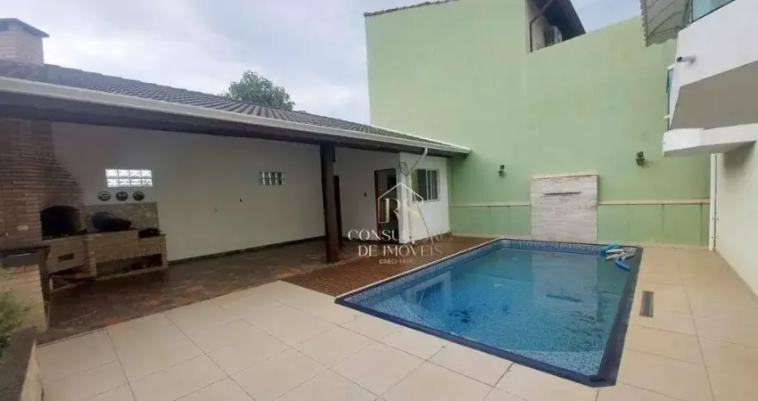 Casa com 4 dormitórios, 284 m² - venda por r$ 1.350.000 ou aluguel por r$ 5.500 + iptu - parque do colégio - suzano/sp