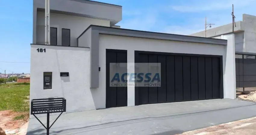 Casa com 3 dormitórios à venda, 190 m² por r$ 790.000,00 - residencial ouro verde - botucatu/sp