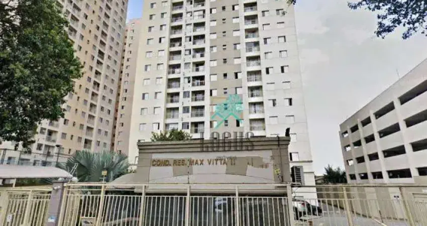 Apartamento Condomínio Maxx Vitta II com 49m², composto por 2 dormitórios, à venda por R$ 348.000 - Paulicéia, SBC/SP