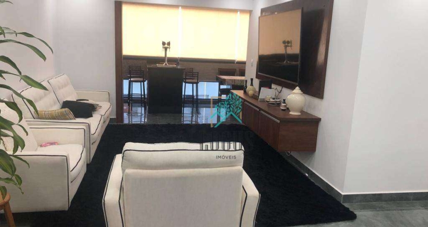 Apartamento com 3 dormitórios à venda, 172 m² por R$ 695.000,00 - Praia da Enseada - Guarujá/SP