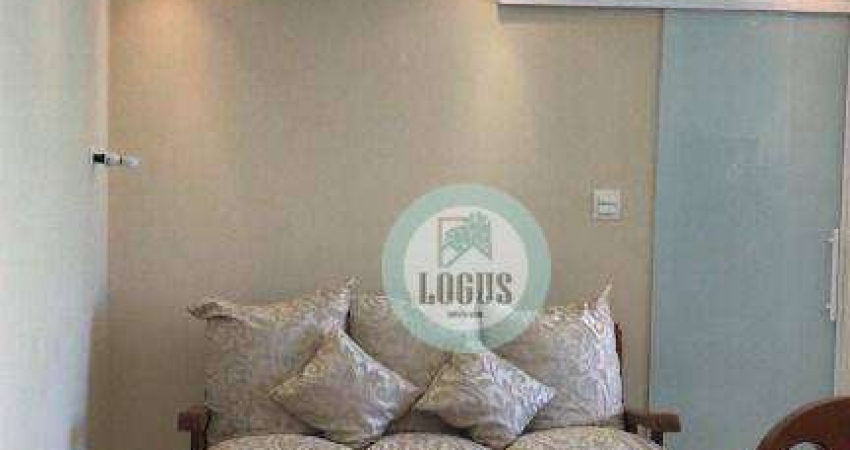 Apartamento com 2 dormitórios à venda, 90 m² por R$ 509.000,00 - Boa Vista - São Vicente/SP