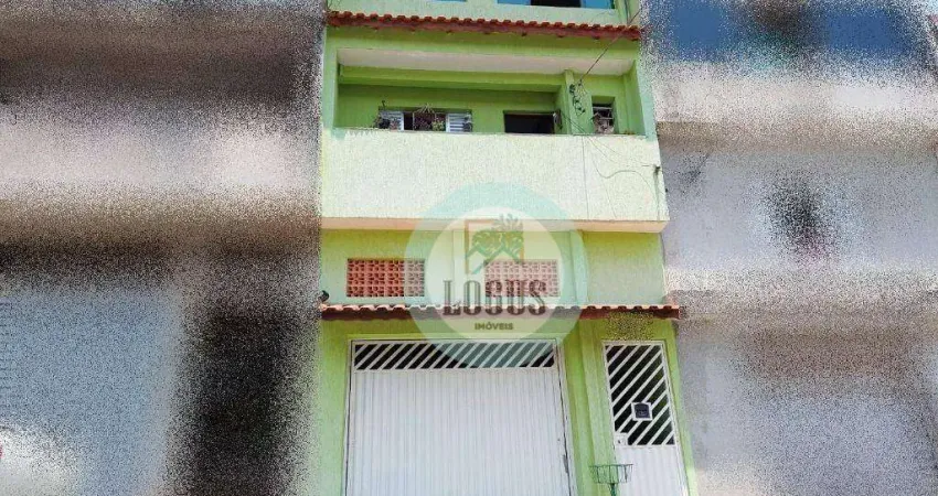 Sobrado para renda (residencial e comercial/industrial) com 7 dormitórios à venda, 312 m² por R$ 420.000 - Eldorado - Diadema/SP