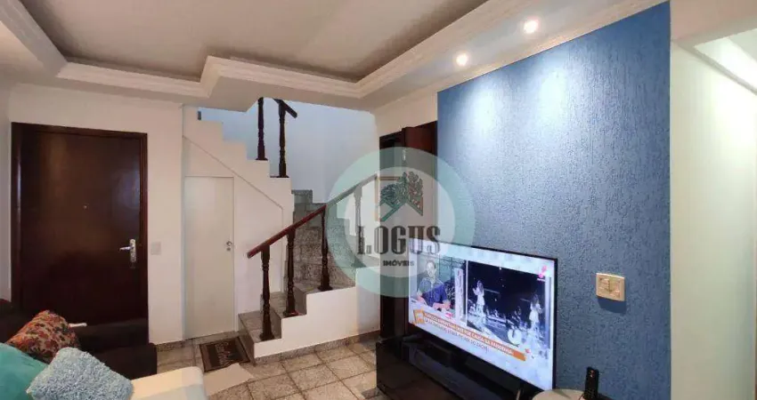 Cobertura bem distribuído com 126m² composto por 2 dormitórios, à venda por R$ 470.000 - Bairro Suíço, SBC/SP