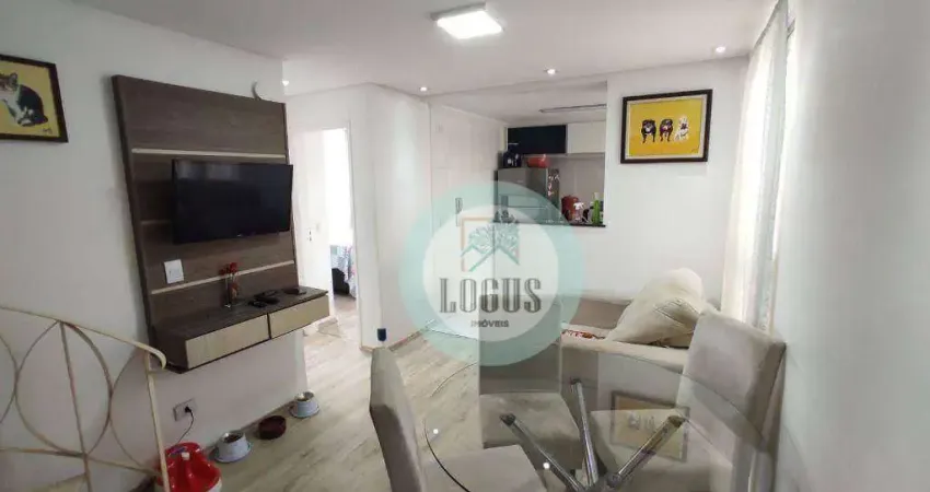 Cobertura à venda Condomínio Parque San Thomas com 100m², composto por 2 dormitórios, por R$ 430.000,00 - Paulicéia, SBC/SP