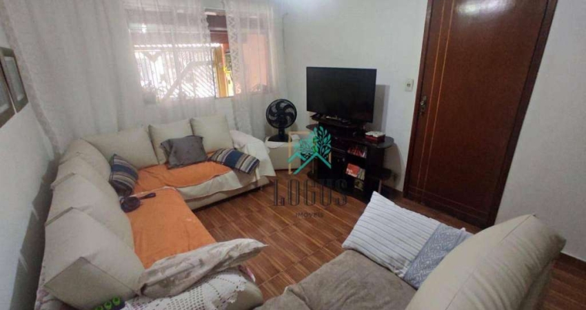 Sobrado com ótima disposição de 145m² composto por 2 dormitórios, com Edícula, à venda por R$ 530.000 - Jordanópolis, SBC/SP