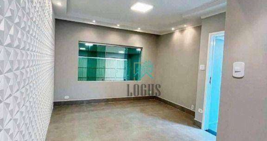 Sobrado IMPECÁVEL com 180m² composto por 3 quartos sendo 1 suíte, á venda por R$ 750.000 - Jardim do Estádio, Santo André/SP