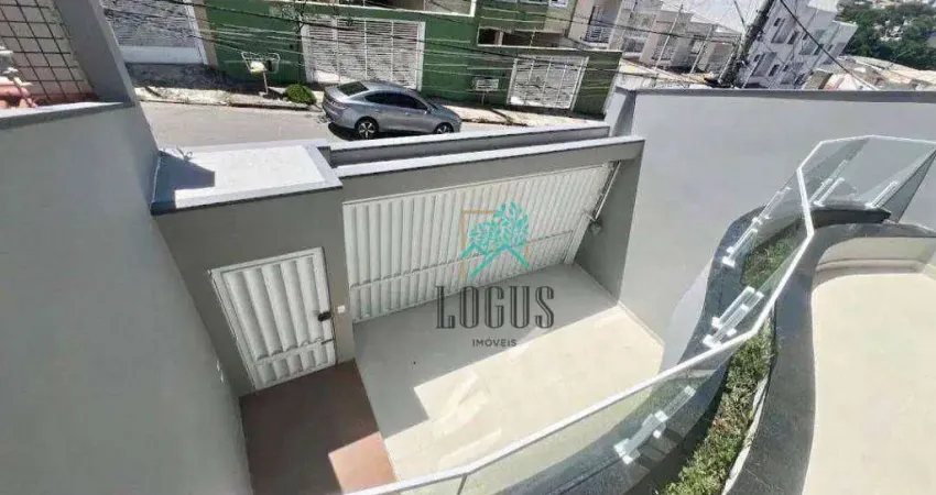 Sobrado Alto Padrão IMPECÁVEL com 244m² composto por  3 quartos sendo 3 suítes, à venda por R$ 1.320.000 - Vila Scarpelli, Santo André/SP