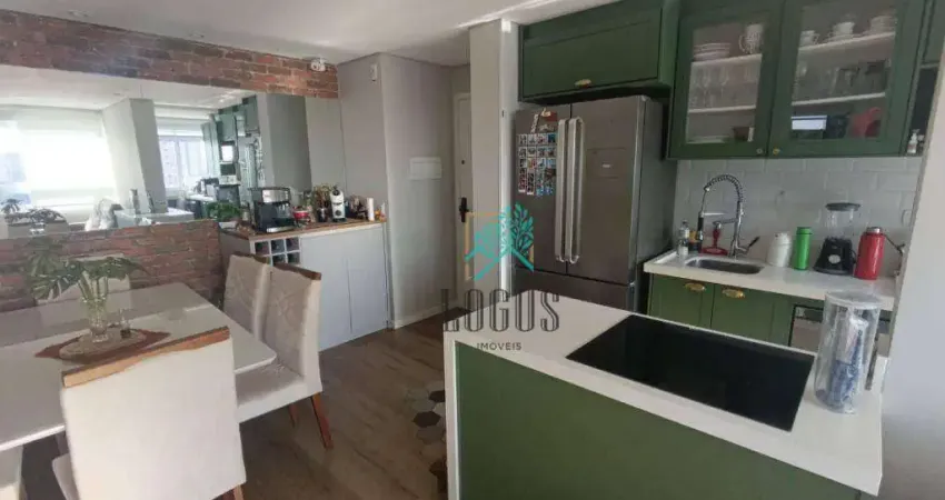 Apartamento IMPECÁVEL no Condomínio Levita com 47m² composto por 2 dormitórios, à venda por R$ 370.000 - Centro, Diadema/SP