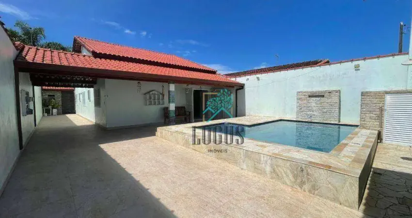 Casa com 3 dormitórios à venda, 120 m² por R$ 550.000,00 - Bopiranga - Itanhaém/SP