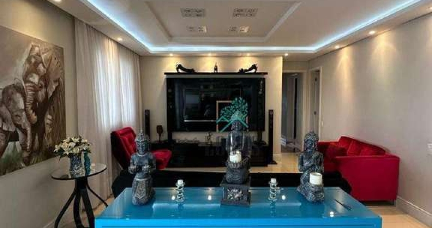 Apartamento no Mansão Imperial com 4 dormitórios à venda, 180 m² por R$ 1.900.000 - Nova Petrópolis - São Bernardo do Campo/SP