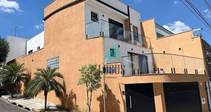 Sobrado IMPECÁVEL com 258m², composto por 3 dormitórios sendo 1 com suíte, à venda por R$ 2.600.000 - Olímpico, SCS/SP