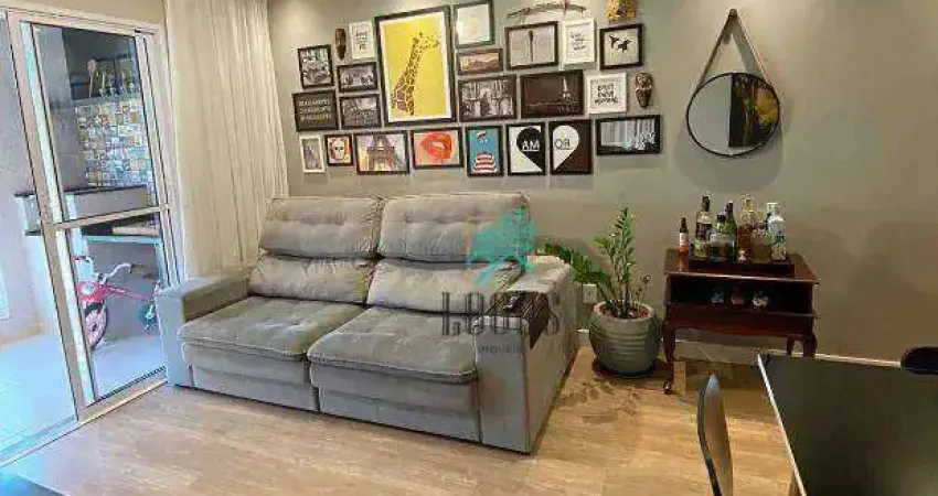 Apartamento no Condomínio Venturi Residencial com 80m² composto 3 dormitórios com planejados 1 suíte, à venda por R$ 770.000 - Centro, SBC/SP