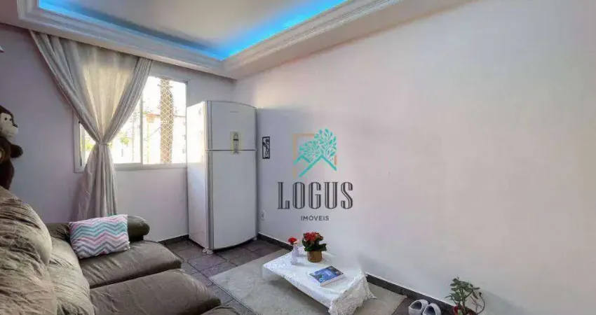 Apartamento 2 dormitórios,  53 mts 1 vaga de garagem coberta