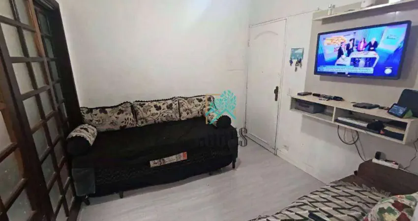 Apartamento aconchegante com 43m², composto por 1 dormitório, à venda por r$ 192.000 - dos casas, sbc/sp