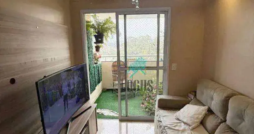 Apartamento impecável com ótima disposição 54m² composto por 2 dormitórios, à venda por r$ 380.000 - demarchi, sbc/sp