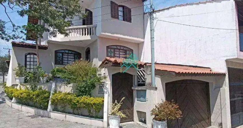 Sobrado impecável!!! com 226m² composto por 3 dormitórios sendo 1 suíte, à venda por r$ 980.000 - jardim las vegas, santo andré/sp