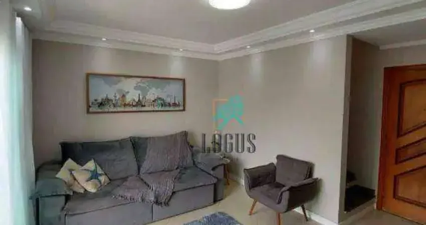 Cobertura com 3 dormitórios à venda, 168 m² por r$ 700.000,00 - parque das nações - santo andré/sp