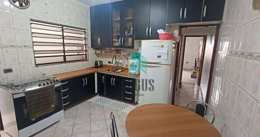 Casa com 2 residências, área construída de 146m², à venda por r$ 490.000 - alvarenga, sbc/sp