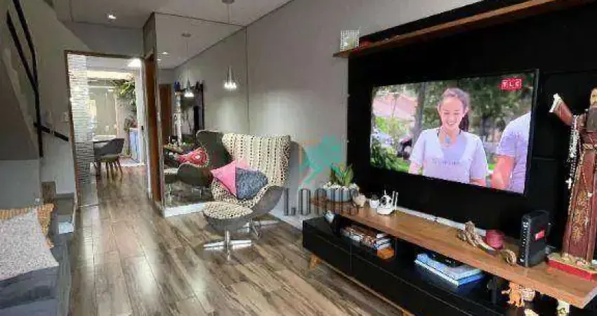 Sobrado em condomínio fechado- bairro demarchi- são bernardo do campo, 126m²