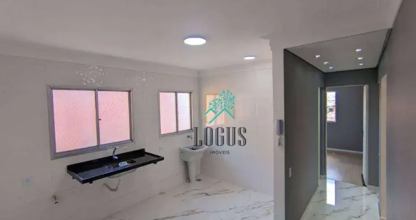 Apartamento todo reformado impecável!! com 55m², composto por 2 dormitórios, à venda por r$ 290.000 - vila marchi, sbc/sp