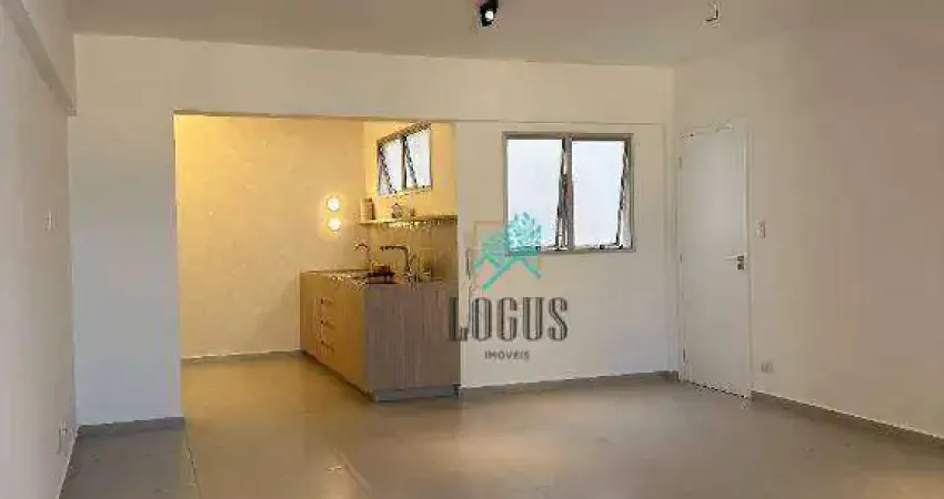 Excelente oportunidade - studio reformado com 1 quarto á venda, 46m² - rudge ramos.