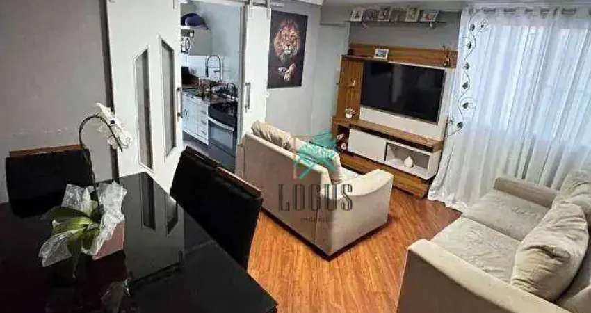 Apartamento IMPECÁVEL, com 55m² composto por 2 dormitórios, à venda por R$ 240.000 - Jardim Alvorada, Santo André/SP