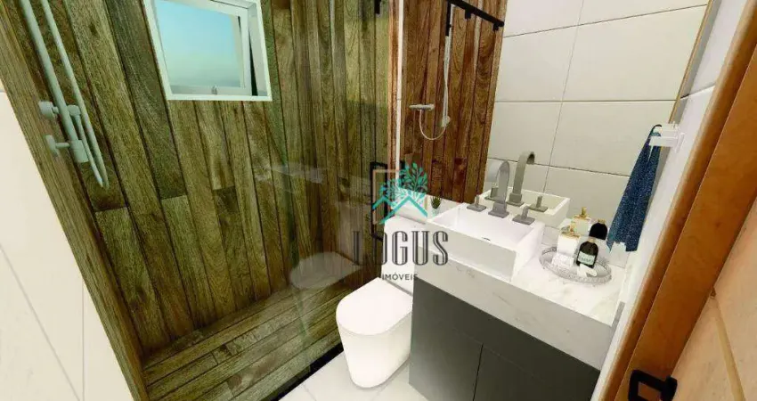 Apartamento com 2 dormitórios à venda, 46 m² por R$ 350.000 - Santa Maria - Santo André/SP