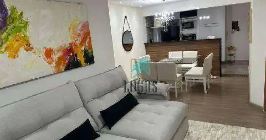 Lindo apartamento à venda, 104m², 3 quartos, 1 suíte, no Centro de São Bernardo do Campo.