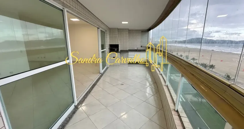 Apartamento para locação, Alto padrão frente mar em Praia Grande.