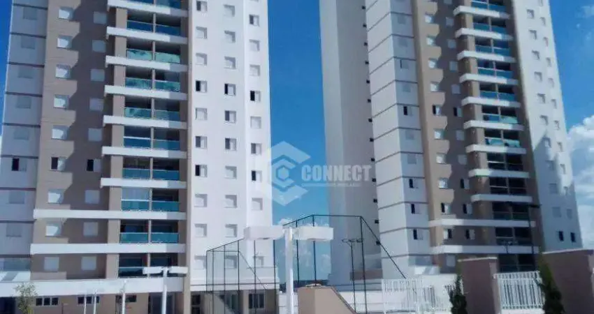 Apartamento com 3 dormitórios para alugar, 97 m² por R$ 5.121/mês - Residencial Cannes - Sorocaba/SP