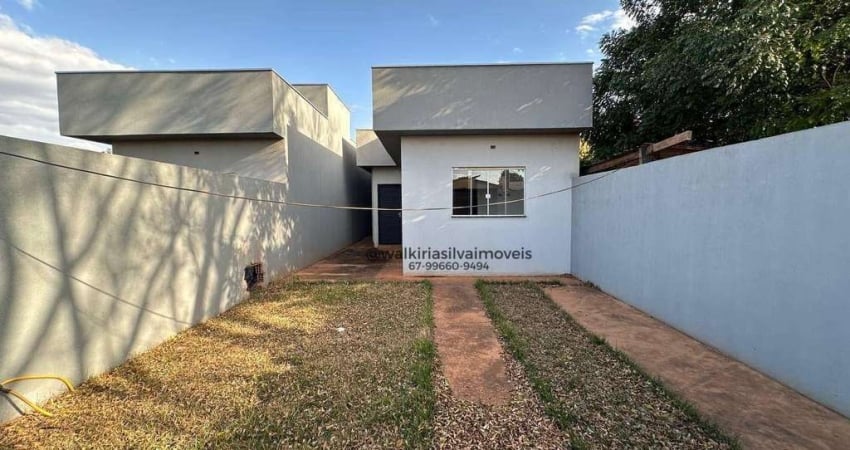 Casa com 2 quartos à venda na Rua Casa Grande, Jardim São Conrado, Campo Grande