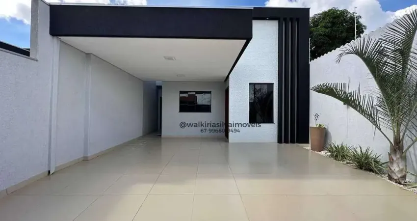 Casa com 3 quartos à venda na Rua Canápolis, Vila Santo Eugênio, Campo Grande