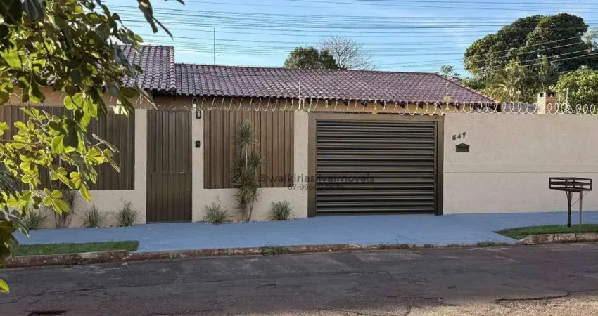 Casa à venda, toda no porcelanato - perto do ifms, aeroporto e comando militar.