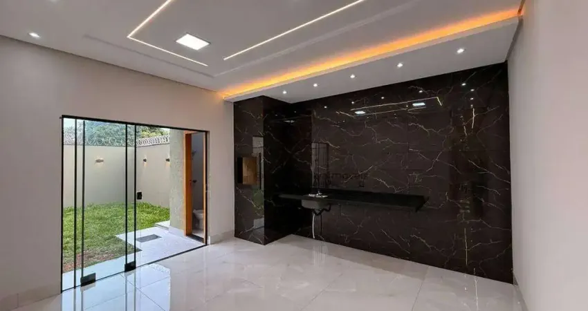 Casa com 03 quartos - suíte - espaço gourmet - vila santa luzia