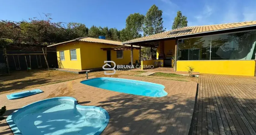 Sítio 4.500 m² com piscina, área gourmet e excelente estrutura em itaúna!