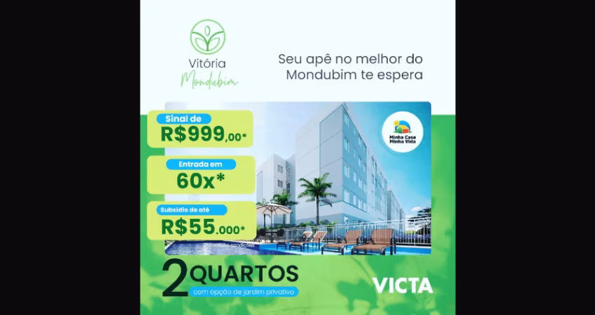 Apartamento com 2 quartos à venda na Rua 05, s/n, Siqueira, Fortaleza